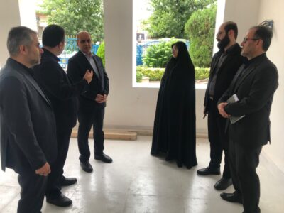 بازدید استاندار گیلان از روند بازسازی ساختمان آموزش و پرورش