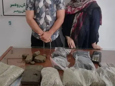 عملیات غافلگیرانه پلیس در کلاچای؛ دستگیری مادر و پسر قاچاقچی