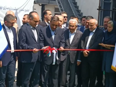 افتتاح دو طرح صنعتی در حوزه دارو و فولاد با حضور معاون رئیس‌جمهور در گیلان