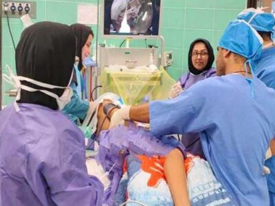 نجات کودک ۱۰ ساله در رشت؛ سوزن فرو رفته در روده با اندوسکوپی خارج شد