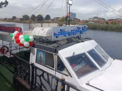 فصل تازه گردشگری رشت در تالاب عینک؛ «مهتاب» به آب زد