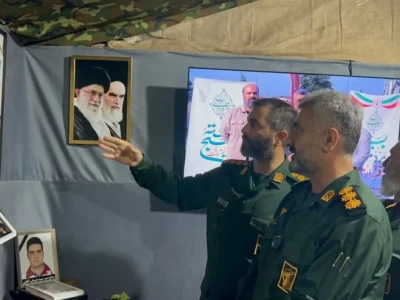 نمایشگاه «اسوه بسیج» در میدان شهدای ذهاب رشت افتتاح شد