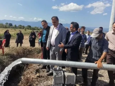 آب پایدار ۶۰ هکتار از شالیزارهای رودسر تأمین شد