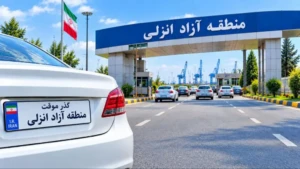 مرخصی خودروهای پلاک گذر موقت انزلی ۴ نوبته شد؛ سهمیه ۶۰ روزه حفظ شد