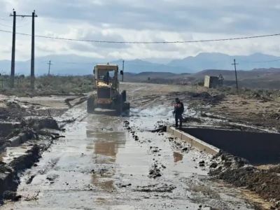 سیلاب راه ۴۵ روستای اردبیل را بست؛ ۳۰ روستا بازگشایی شد