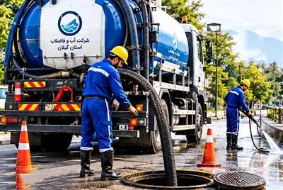 لایروبی و شست‌وشوی ۳۳۶ کیلومتر از شبکه فاضلاب گیلان در پنج ماه