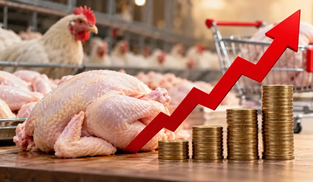 پرواز دوباره قیمت مرغ؛ هر کیلو ۳۵۰ هزار تومان!