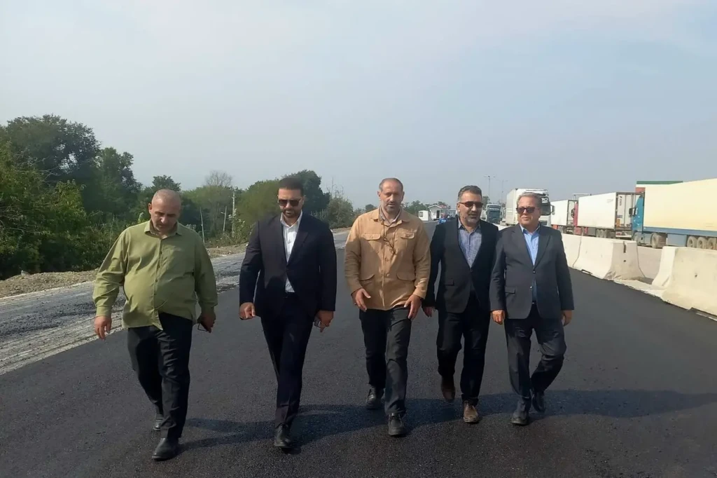 شمارش معکوس برای بهره‌برداری از بزرگراه بین‌المللی آستارا