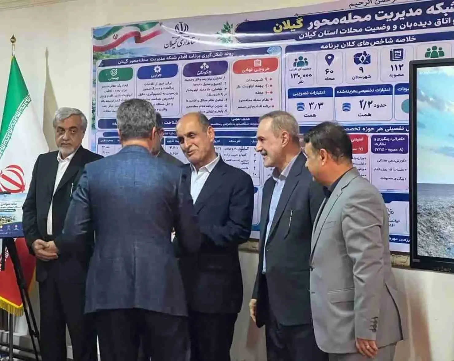 تقدیر از نقش‌آفرینی بانک مهر ایران در مسیر توسعه محلات کم‌برخوردار گیلان